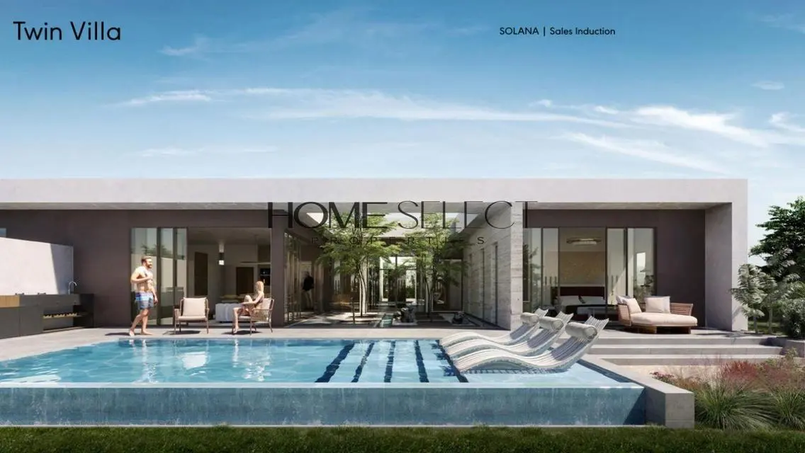 Finished One Floor Twin Villa Very Prime Location