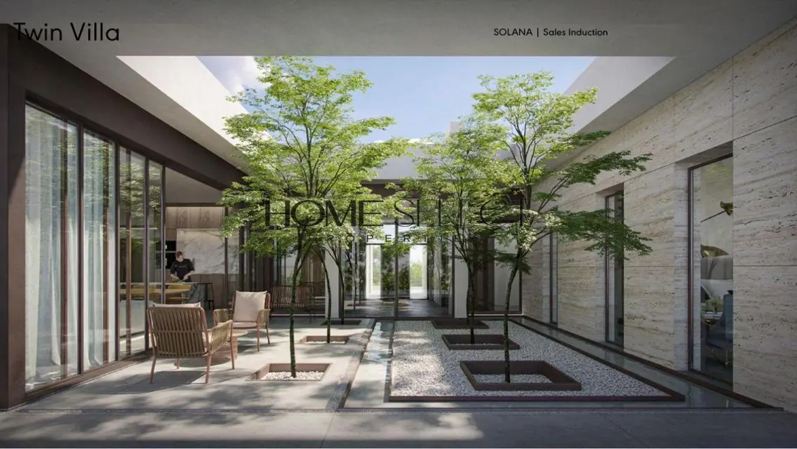 Finished One Floor Twin Villa Very Prime Location