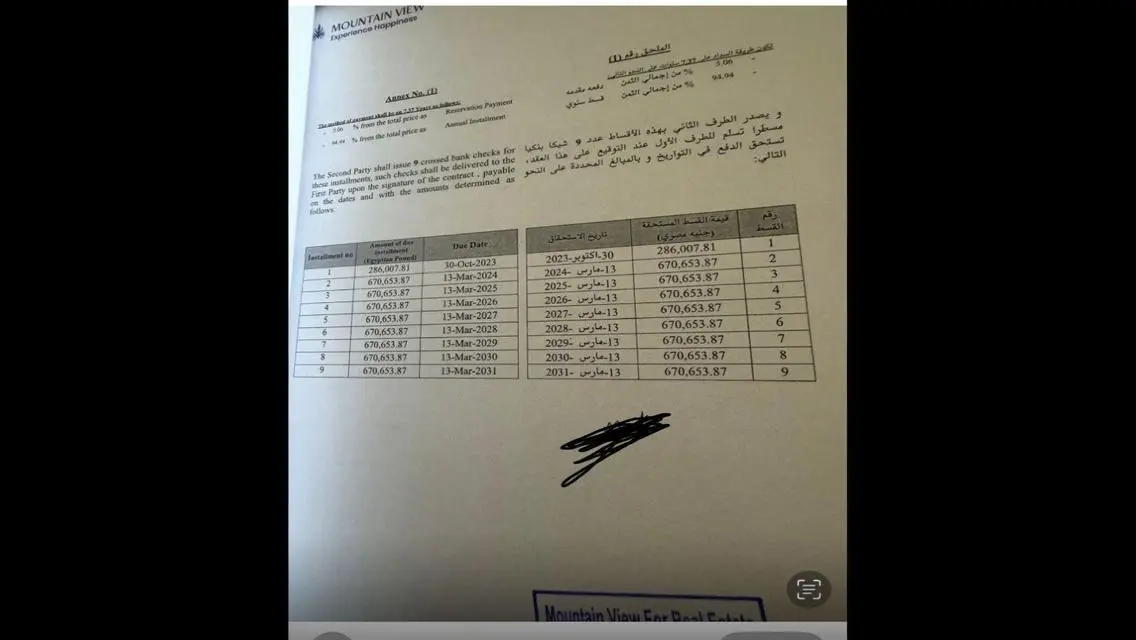 شقه مميزه جدا باقل مقدم في نورث بارك
