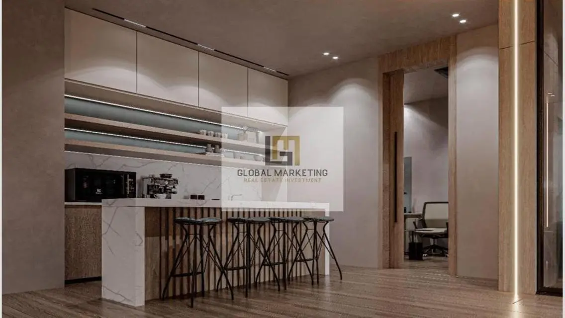 Furnished office for rent 137m inside Mivida