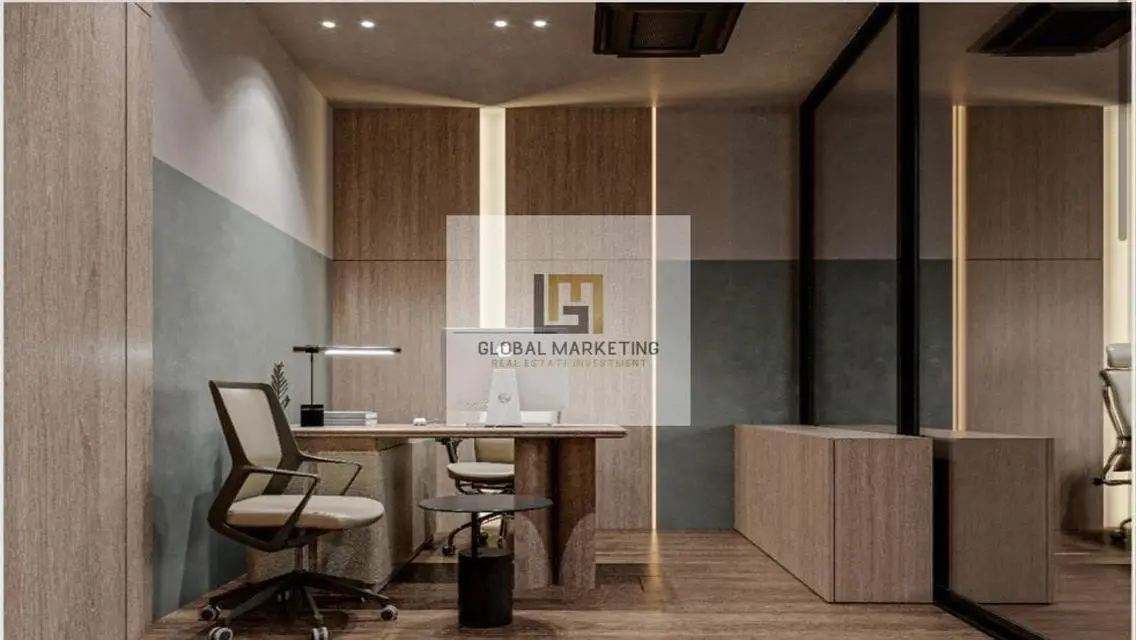 Furnished office for rent 137m inside Mivida