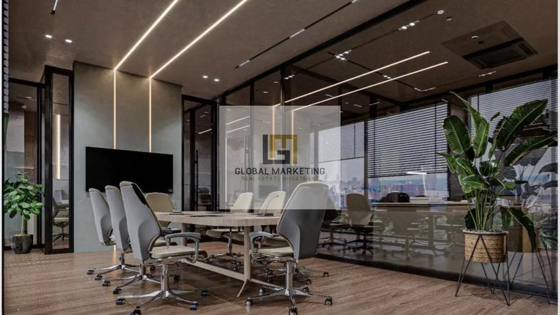 Furnished office for rent 137m inside Mivida