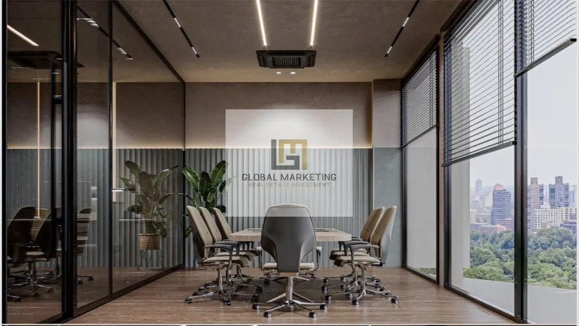 Furnished office for rent 137m inside Mivida