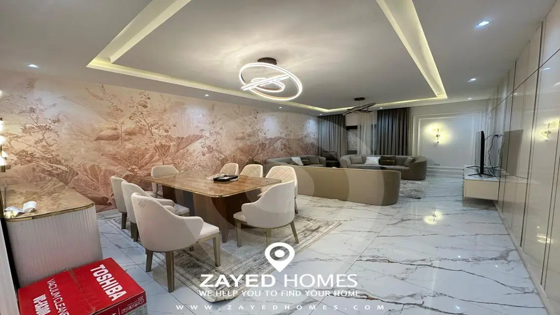 شقة اول سكن مفروشة بالكامل للايجار في one 16
