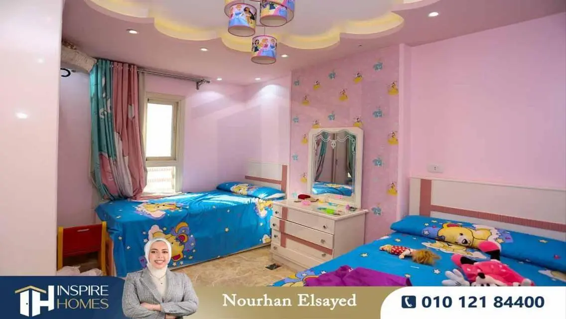 شقة للبيع 135م سموحة الجديدة (كمبوند لايف اليجانس)