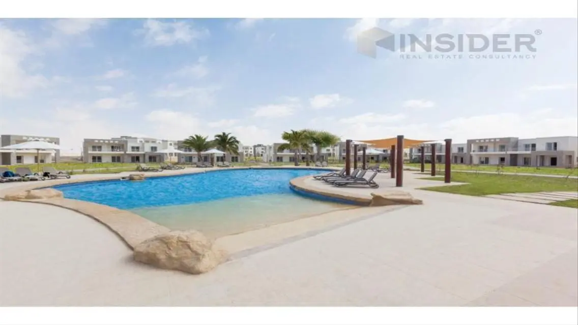 Finished chalet for sale-Amwaj in North Coast dp