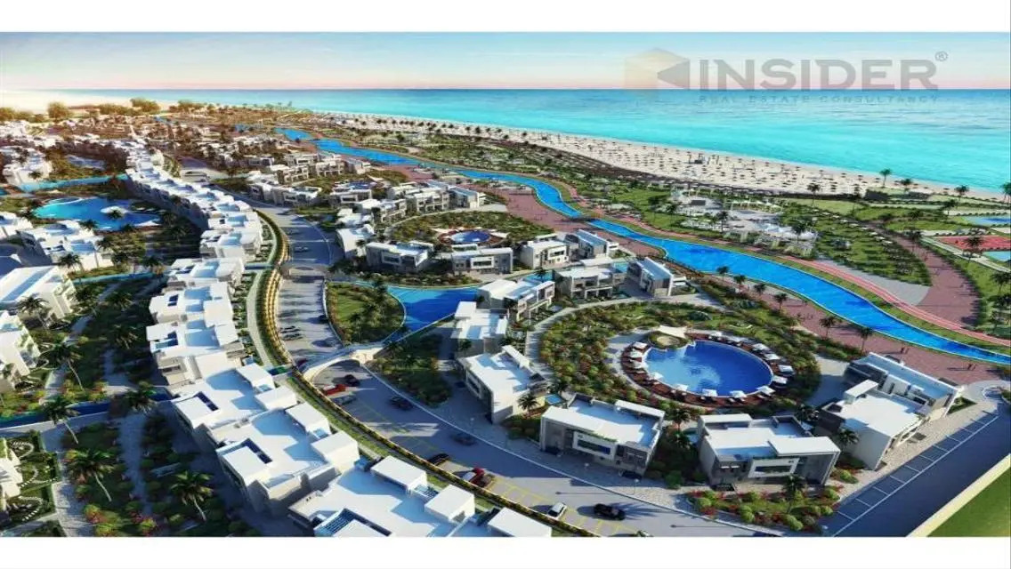 Finished chalet for sale-Amwaj in North Coast dp