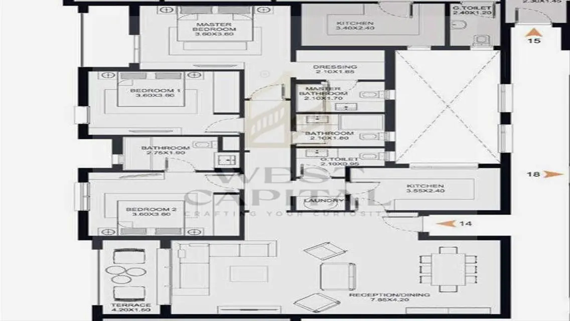 Finished&amp;Delivered Apartment for sale owest tulwa