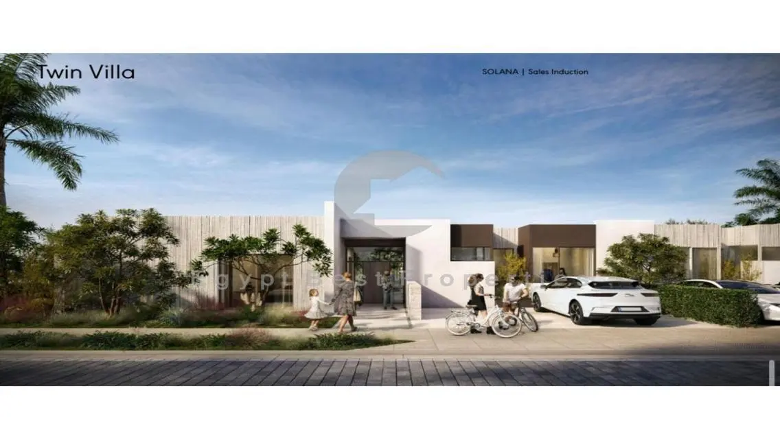 Fully Finished Twin house in New Zayed in Solana