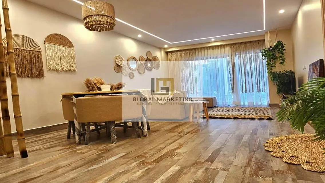 Ultra modern apartment with private garden