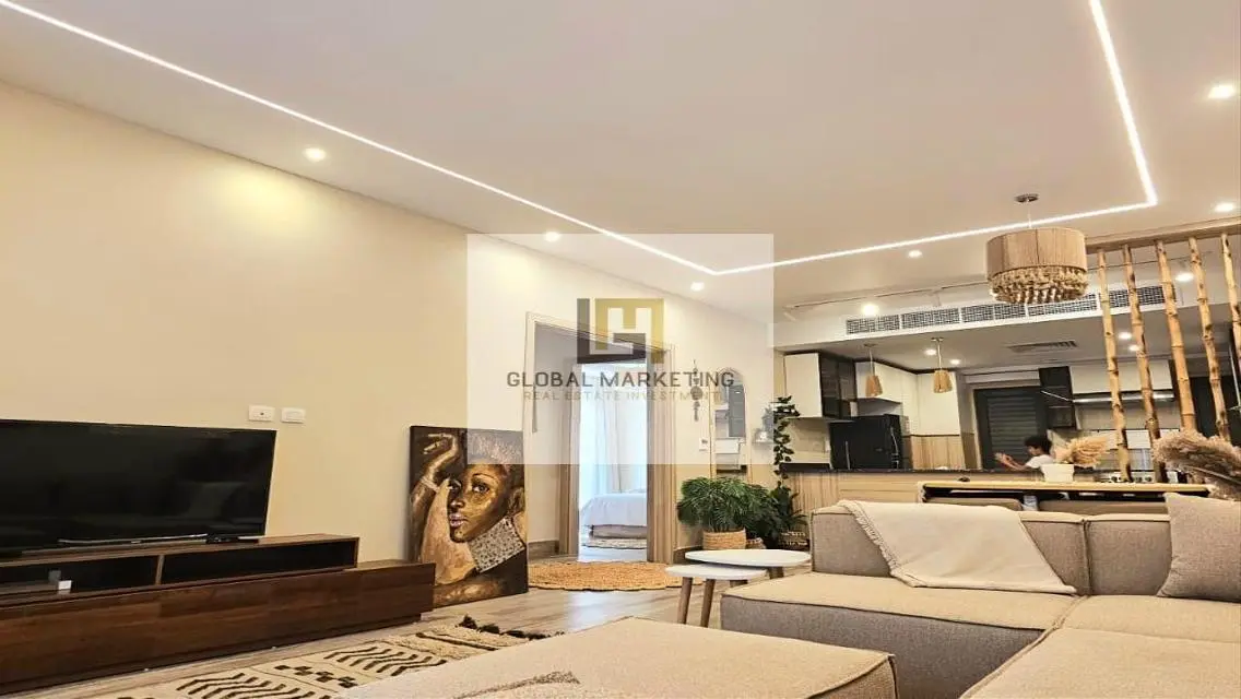 Ultra modern apartment with private garden