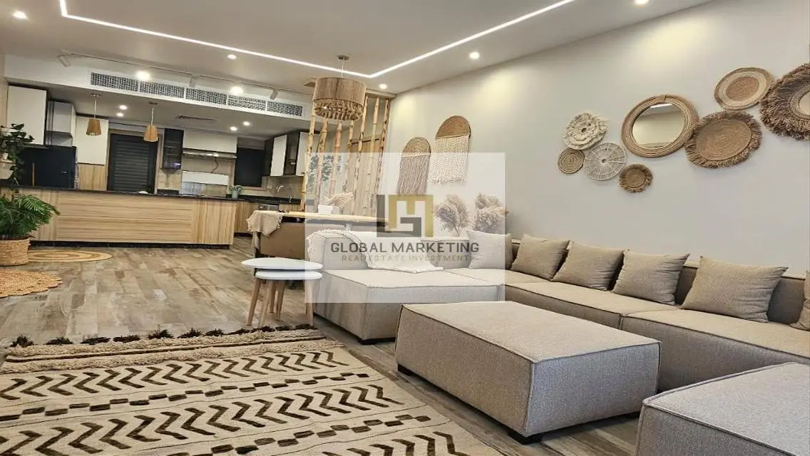 Ultra modern apartment with private garden