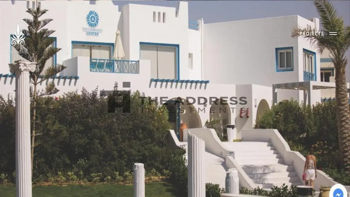 شالية متشطب بالتكيفات مقدم 180ألف قسط 12سنة