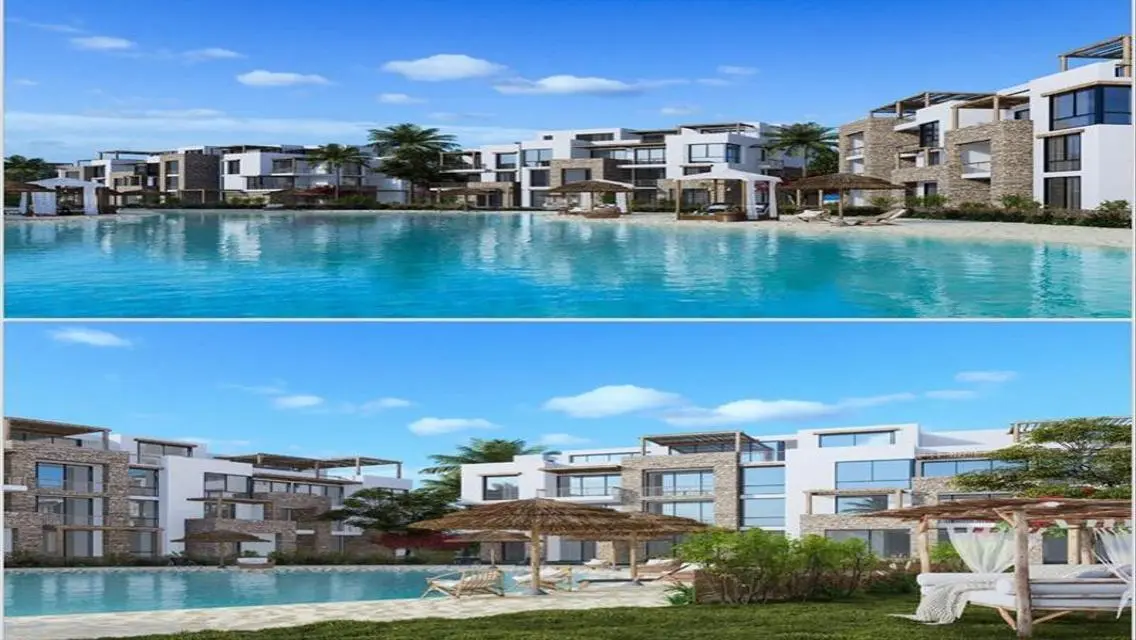 Fully Finished Lagoon view Chalet for sale