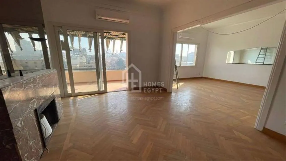 Semi Furnished High Ceiling Apartment Rent Zamalek