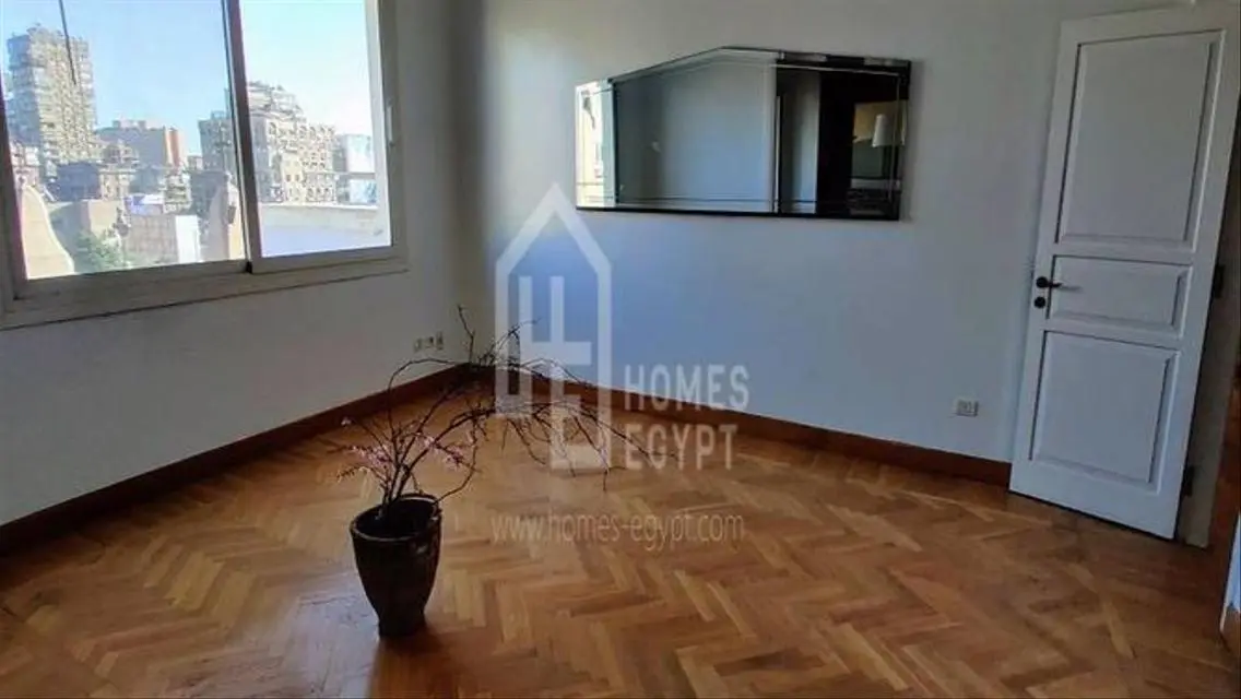 Semi Furnished High Ceiling Apartment Rent Zamalek