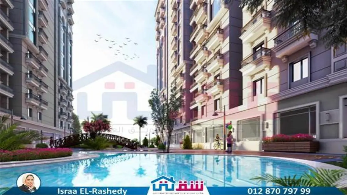شقة Resale للبيع 159 م سموحة - كومباوند مروج