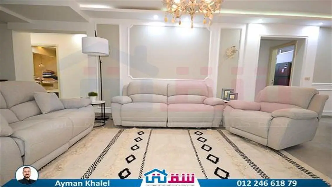 شقة للبيع 160م رشدى (عمارة براند)