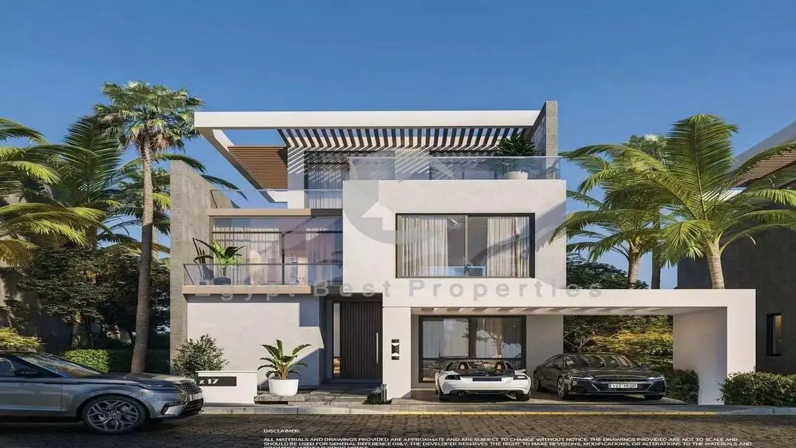 For Sale Twin House In Saada New Cairo Over 7 Year
