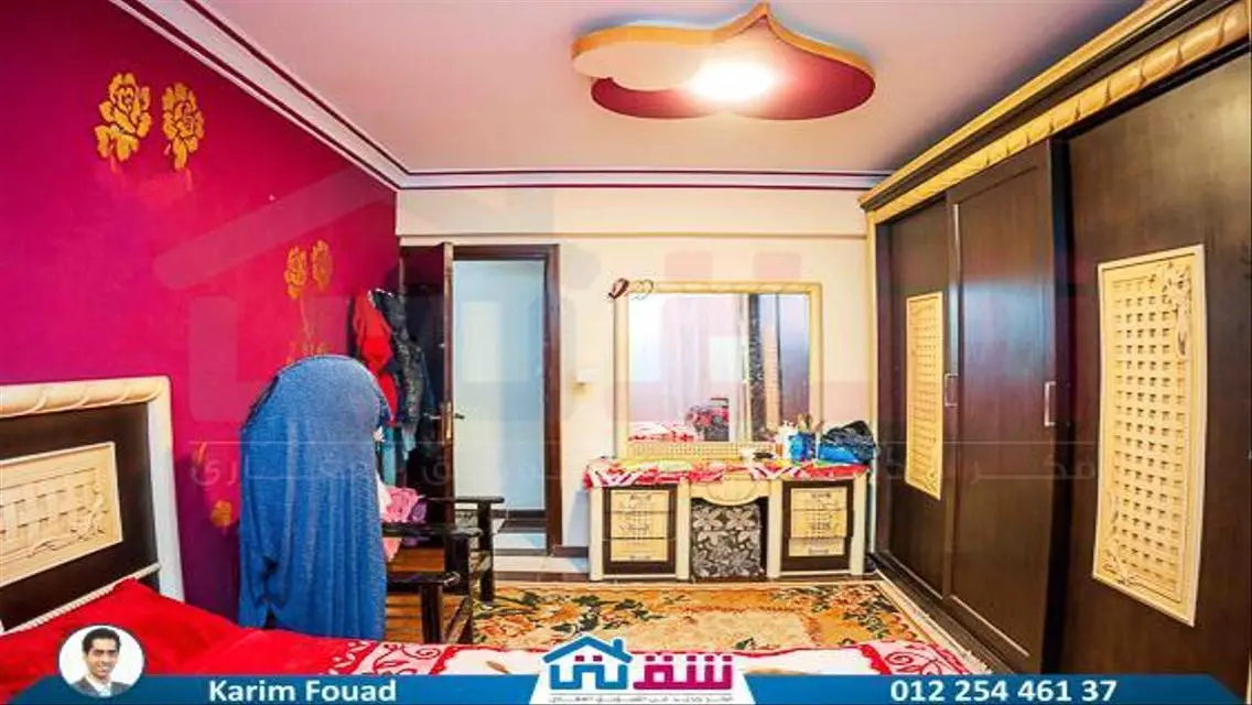 شقة للبيع 140م سيدى بشر الترام (خطوات من الترام )