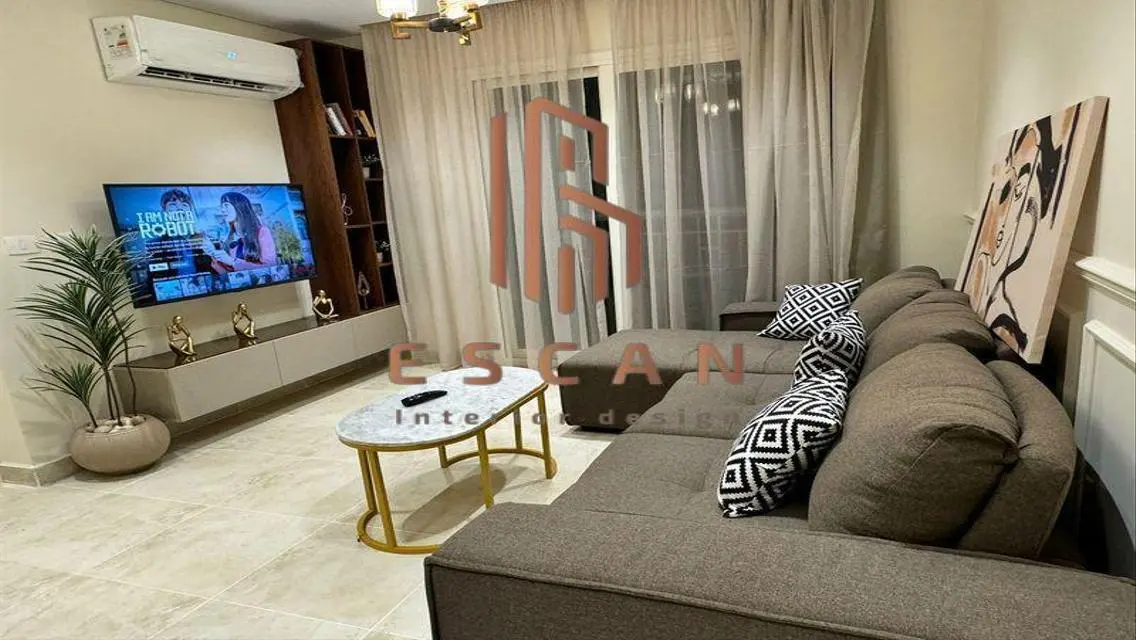 Furnished apartment for rent in Madinaty B12 ,74m