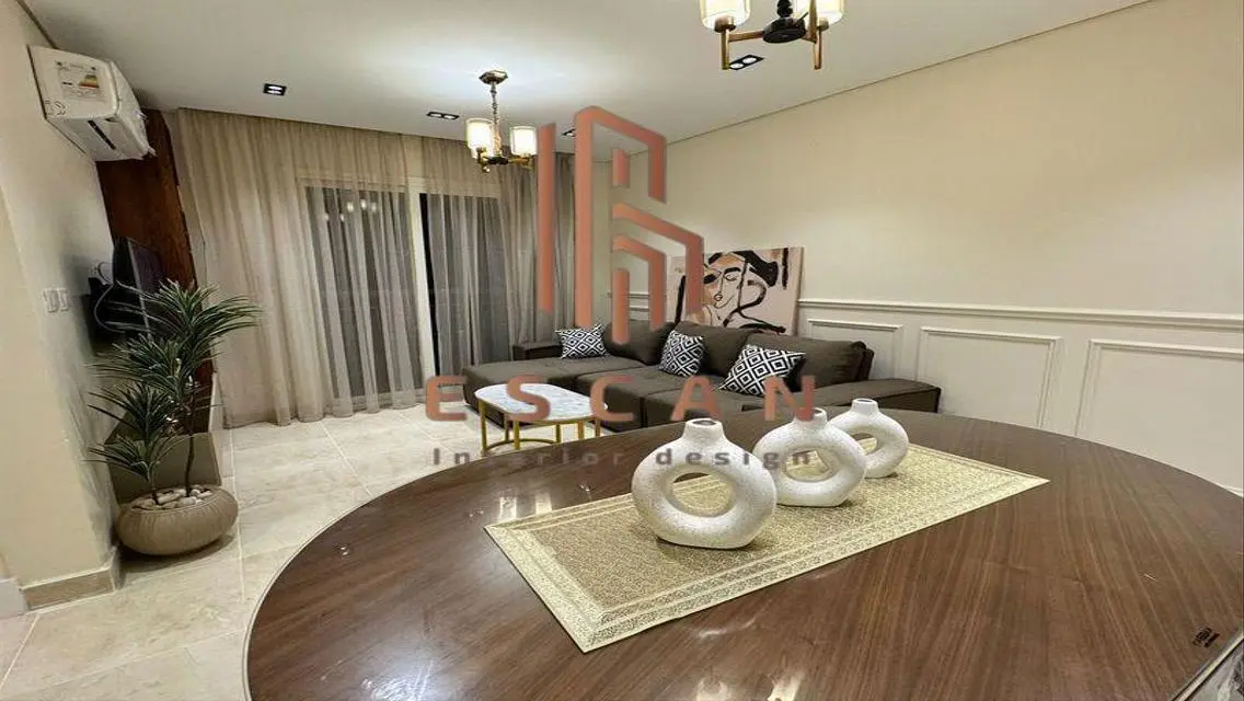 Furnished apartment for rent in Madinaty B12 ,74m