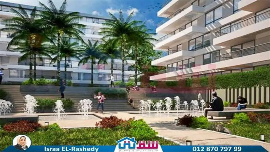 تاون هاوس كورنرResaleللبيع187م+104م حديقةبالم هيلز