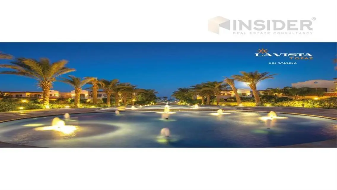 Finished Chalet , Sea View in LaVista Ain Sokhna