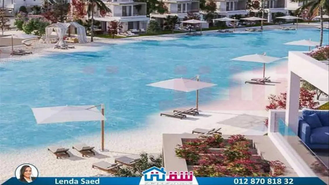 شاليه للبيع 68م +57 حديقة الساحل الشمالي