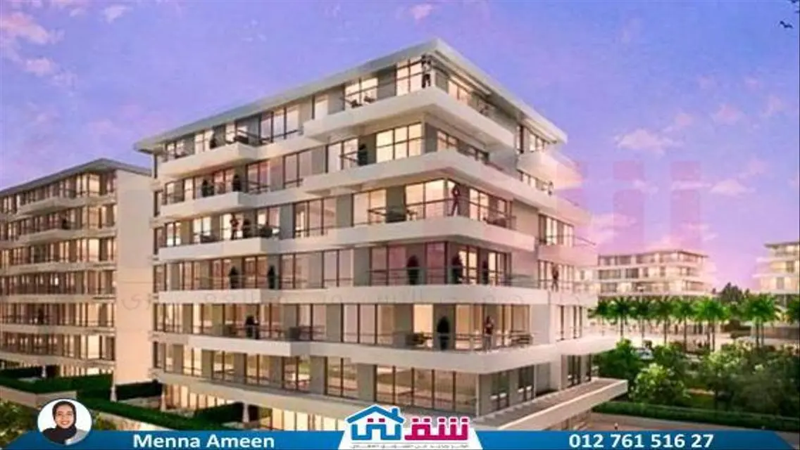 شقة ريسيل للبيع 161م كومباوند بالم هيلز إسكندرية