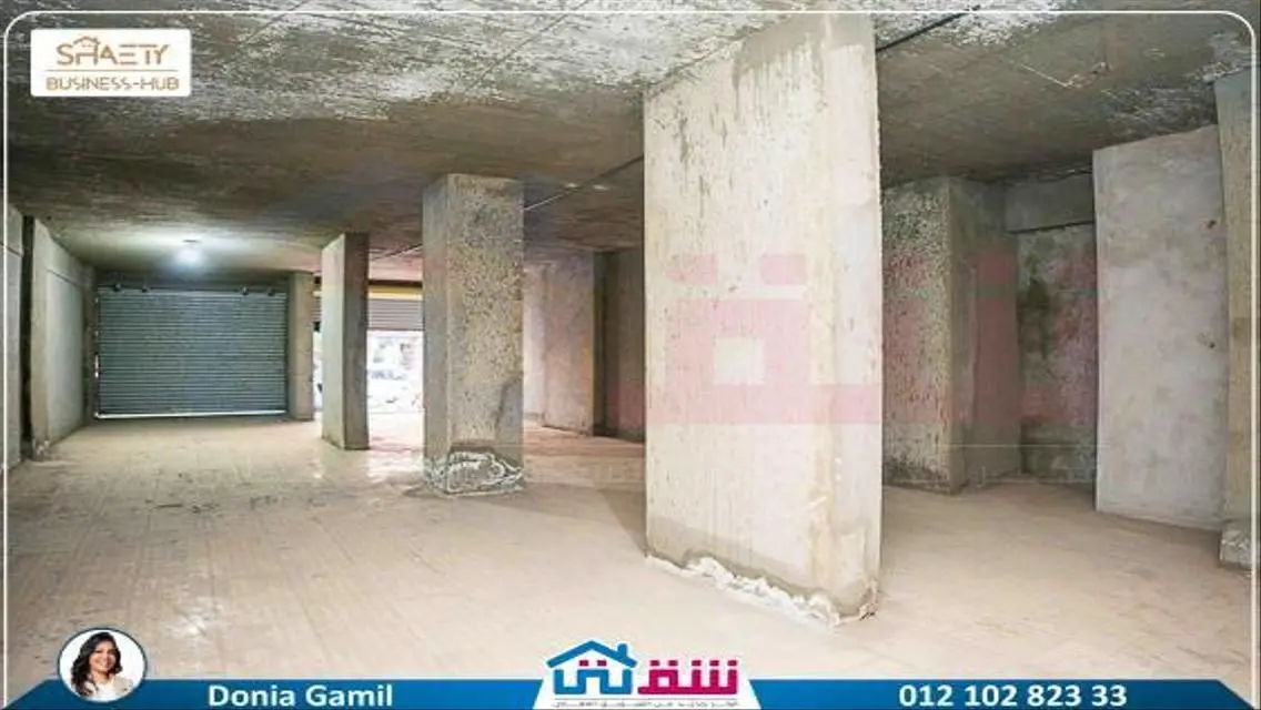 محل تجارى للبيع 700م سموحة - شارع زكى رجب الرئيسى