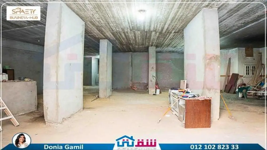 محل تجارى للبيع 700م سموحة - شارع زكى رجب الرئيسى