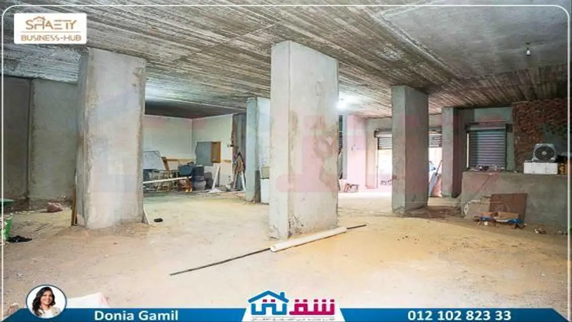 محل تجارى للبيع 700م سموحة - شارع زكى رجب الرئيسى