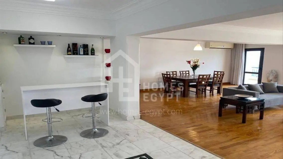 New Renovated Panoramic Nile View for Rent Zamalek