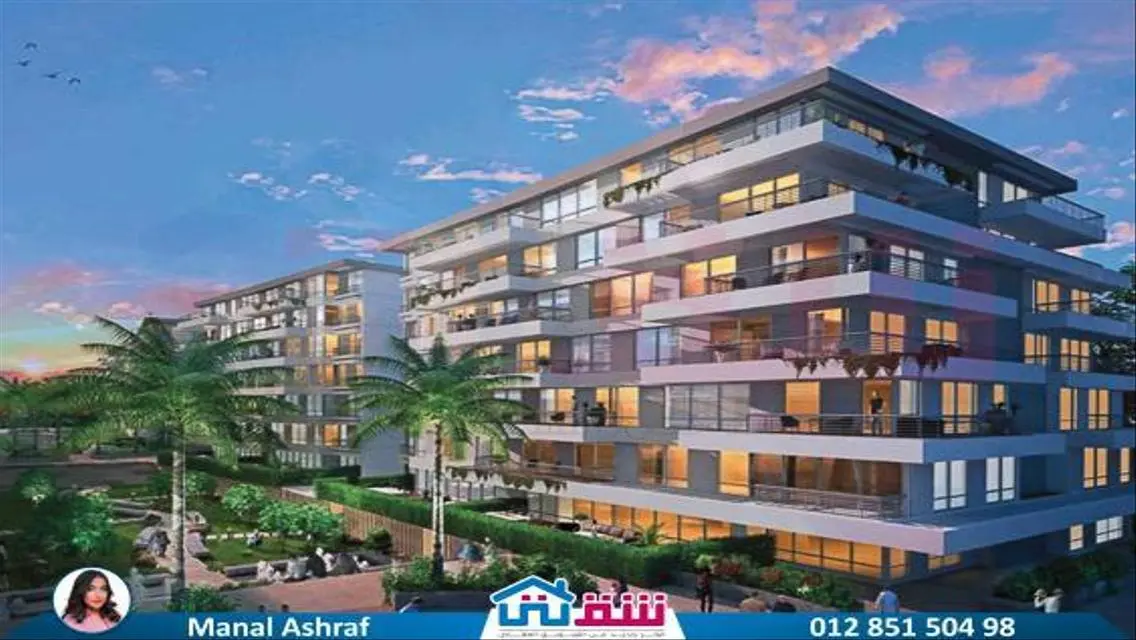 شقة للبيع 147م بالم هيلز إسكندرية - مقدم 519,950 ج