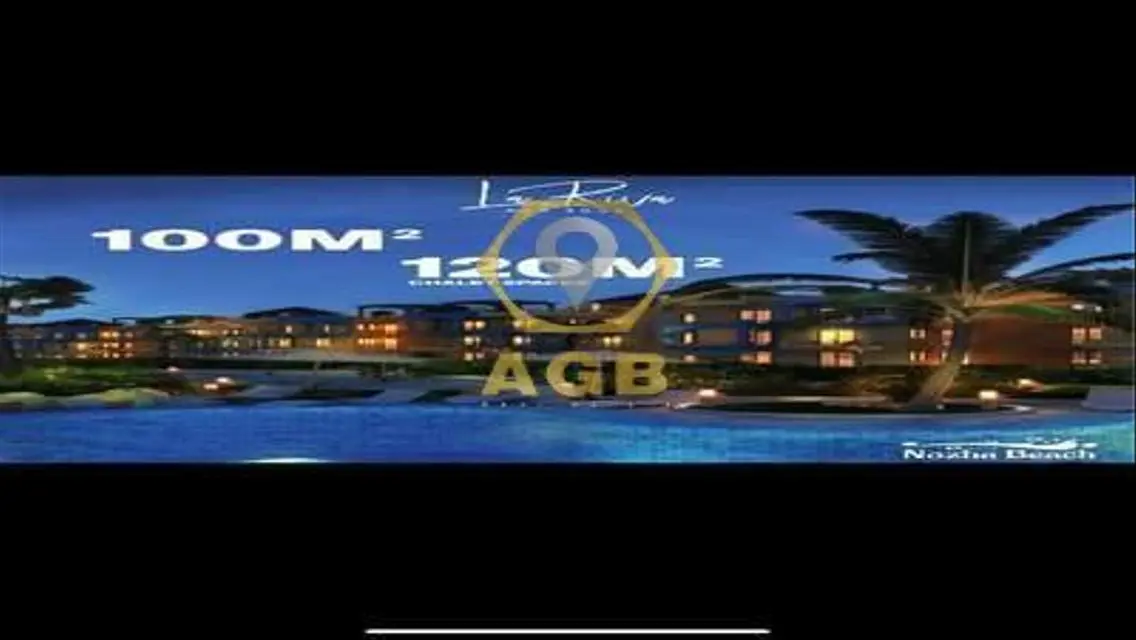 للبيع شاليه105م جاردن105م س لوكس نزهه بيتش راس سدر