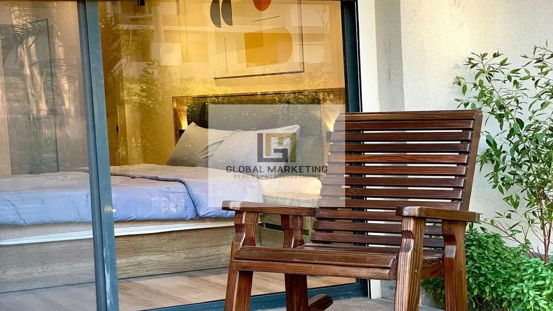 Ground floor apartment with garden for rent
