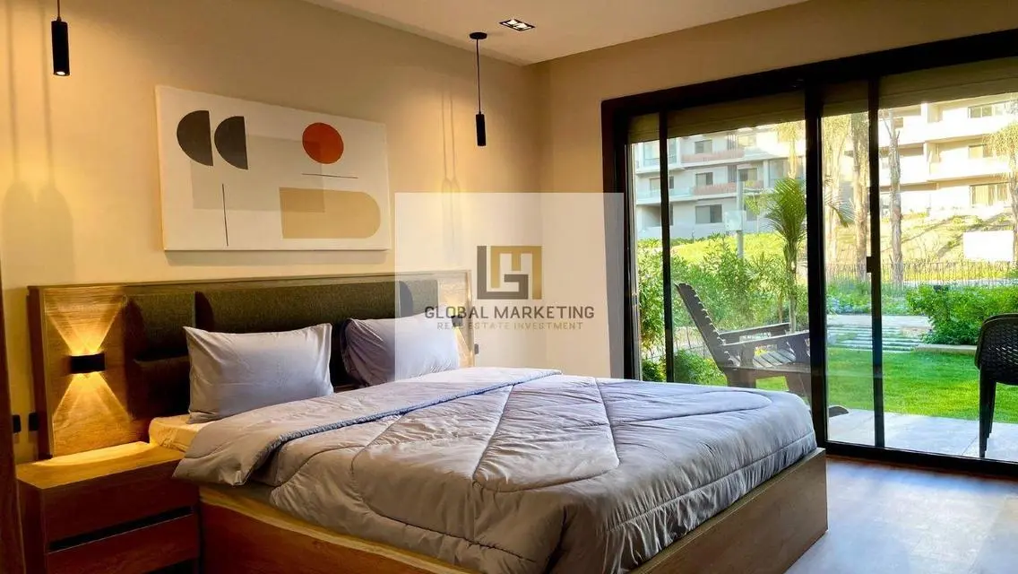Ground floor apartment with garden for rent
