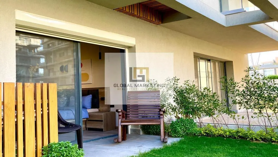 Ground floor apartment with garden for rent