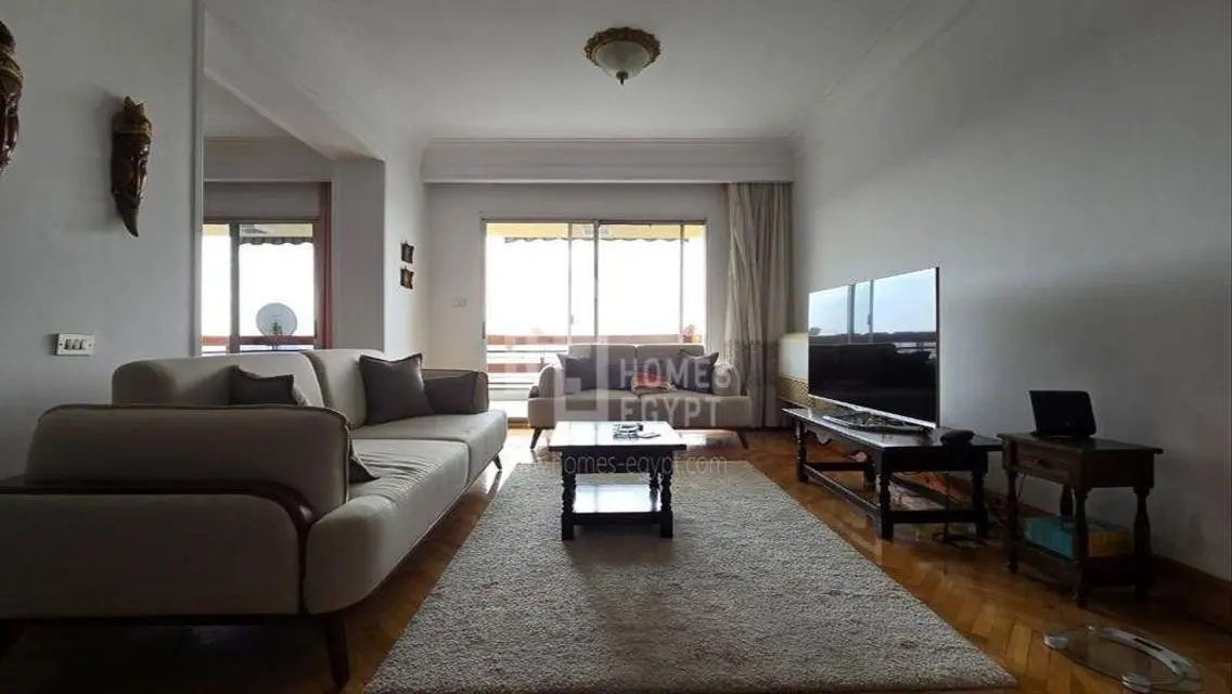 Nile and Gezira View Apartment For Rent in Zamalek