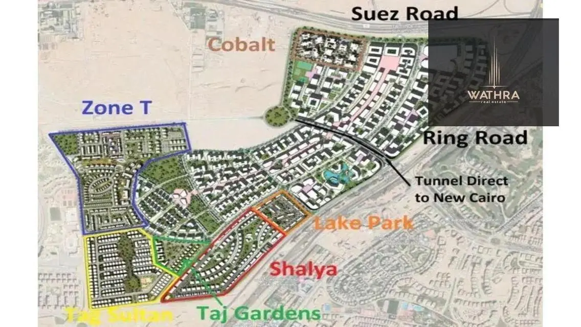 Studio upon installments Taj City New Cairo