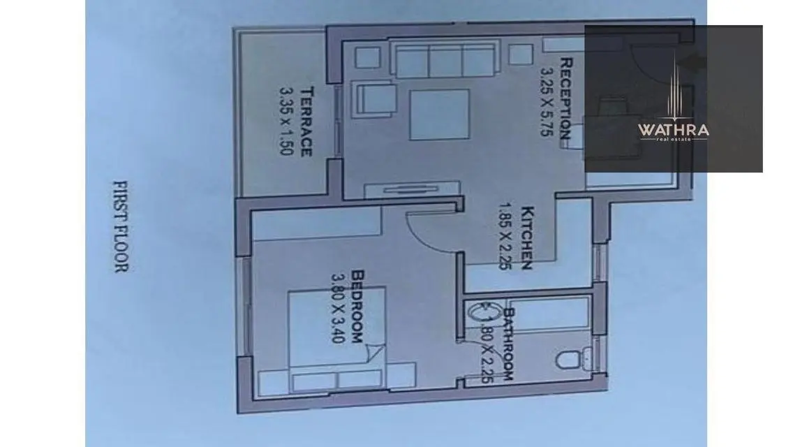 Studio upon installments Taj City New Cairo