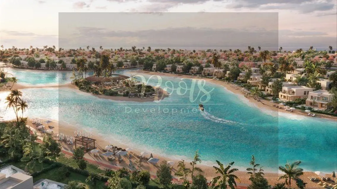 شالية كورنر كامل التشطيب لاجوون فيو تكملة اقساط