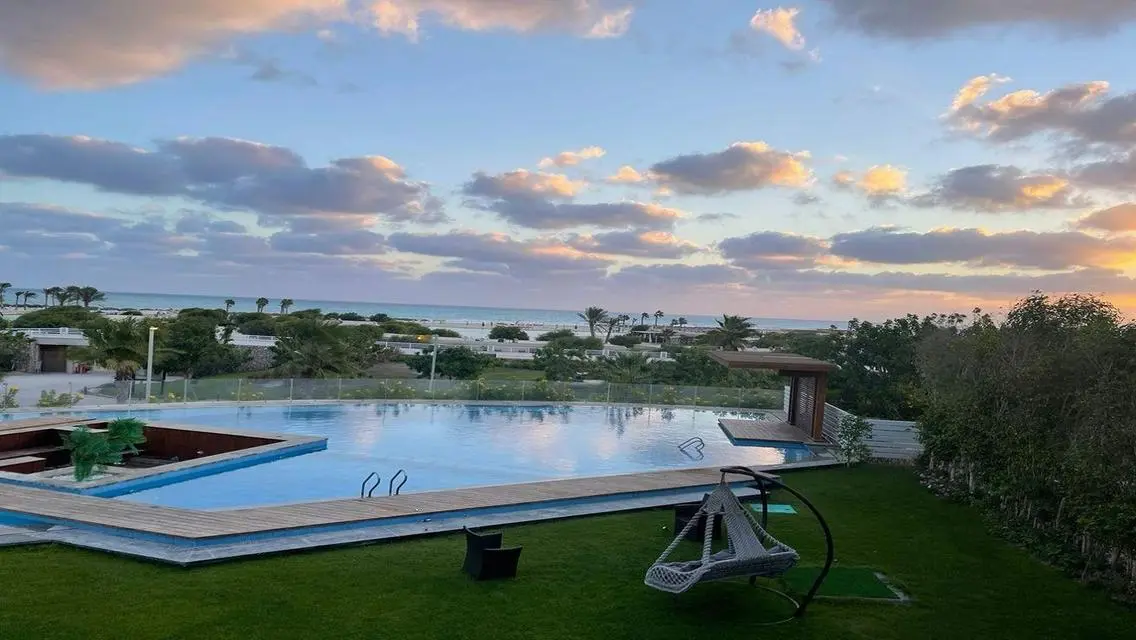 فيلا للايجار فى هاسيندا باى بحمام سباحه خاص