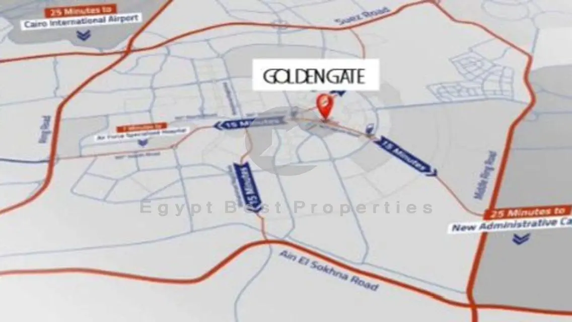Office Space for Sale in New Cairo&#39;s Golden Gate .