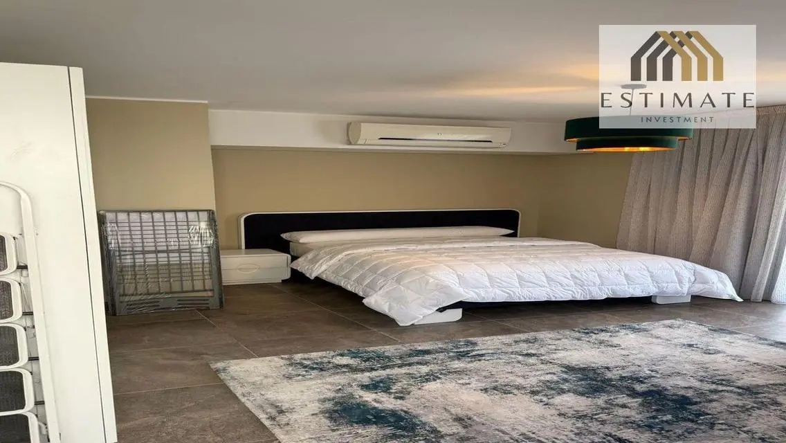 Studio with roof for rent 50m furnishd in Villette