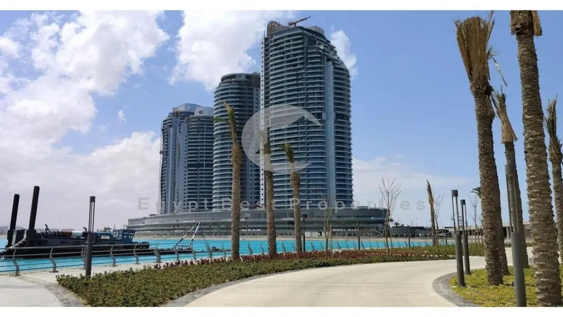 Apartment finished for sale in Al Alamein Towers