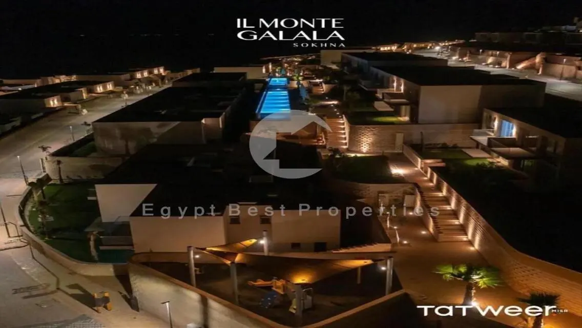 شاليه 3 غرف مميز للبيع في العين السخنه خصم 40%
