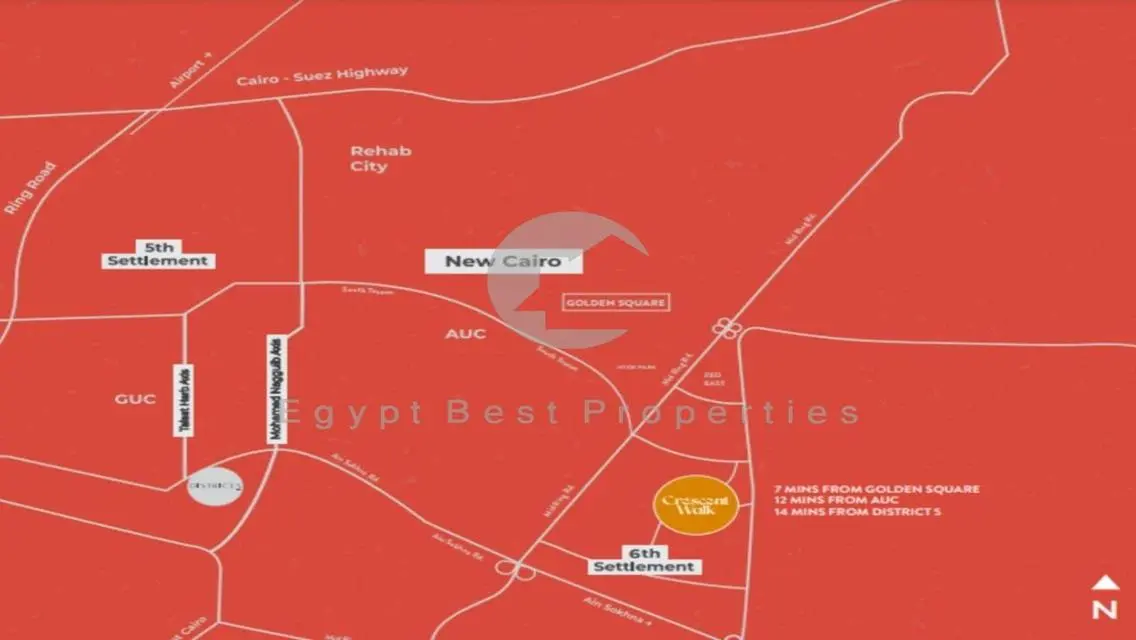 Townhouse for sale in New Cairo - Fully Finished