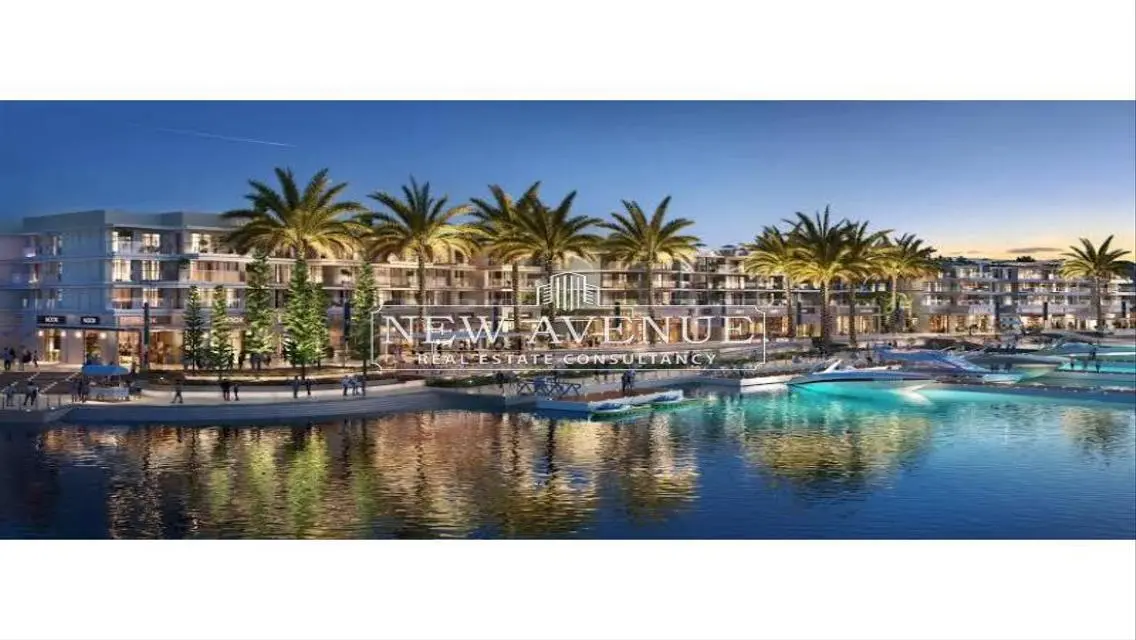 Furnished chalet in Marassi Marina North Coast